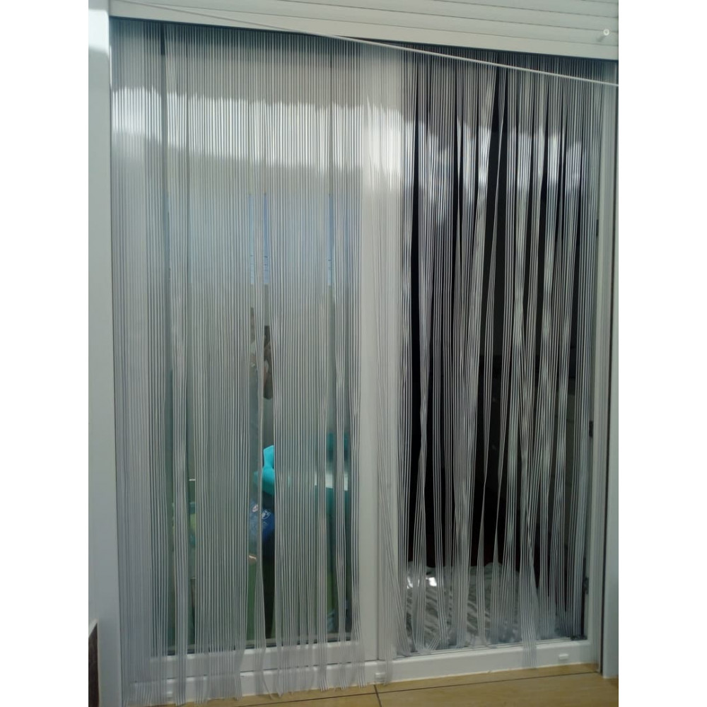 Cortina de tiras cintas antimoscas, cortina antiinsectos