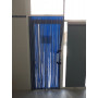 Cortina en cinta exterior para puertas PVC plata antimoscas CANARIAS