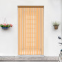 Cortina de cintas exterior para puerta Barcelona marfil cristal