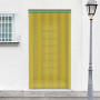 Cortina de cintas exterior para puerta Barcelona opaco amarillo cristal