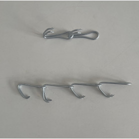 20 ganchos de cadenilla para persiana alicantina