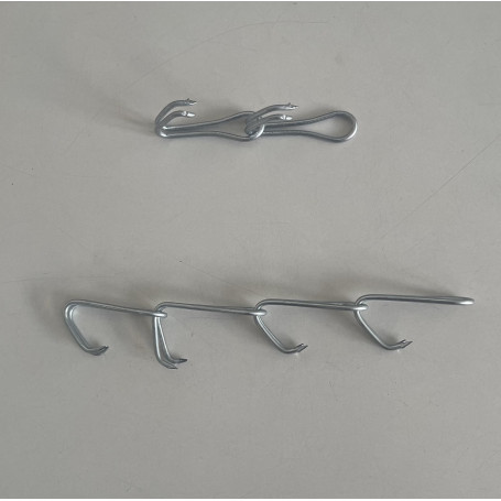 20 ganchos de cadenilla para persiana alicantina