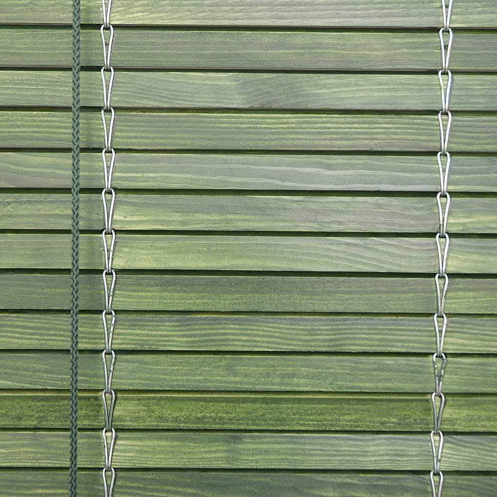 Persiana enrollable de madera para exterior Alicantina