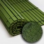 Rollos persiana alicantina de madera color verde rustico barnizado