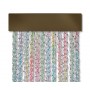 Cortina exterior para puertas PVC antimoscas bronce a medida OPORTO