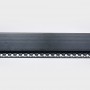 Negro Montante aluminio N5 para cortinas de cadenilla paso 100